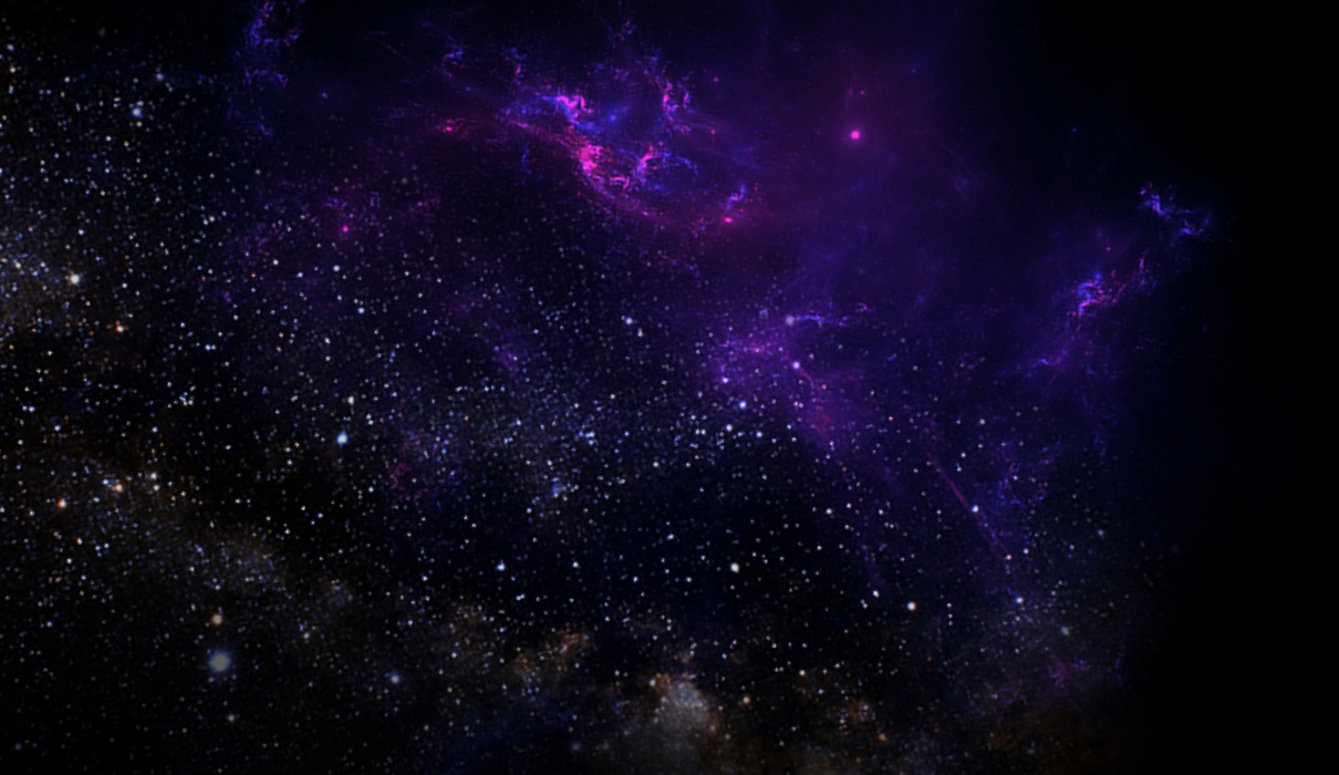 Planets and galaxy, cosmos, physical cosmology, science fiction wallpaper.